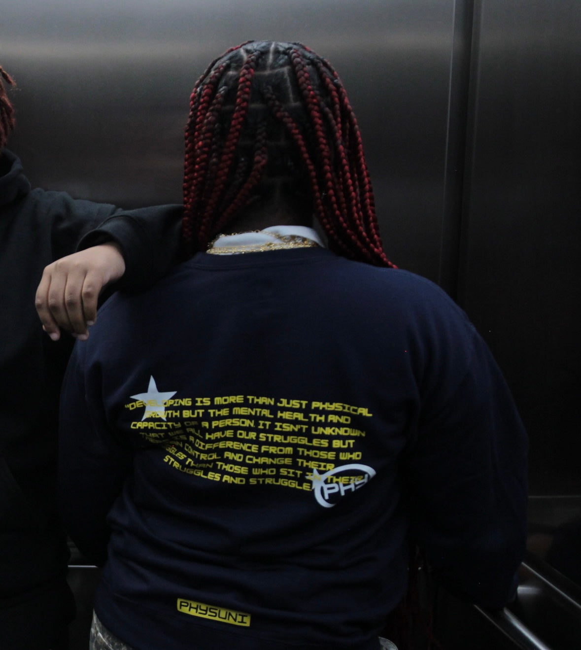 Navy “Unknown” Crewneck
