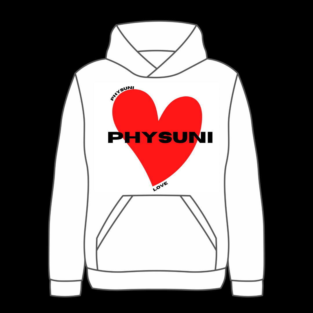 White “Compassion P” Hoodie