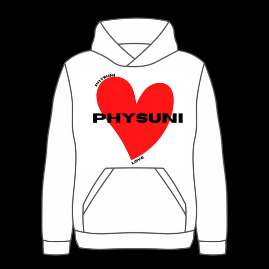 White “Compassion P” Hoodie