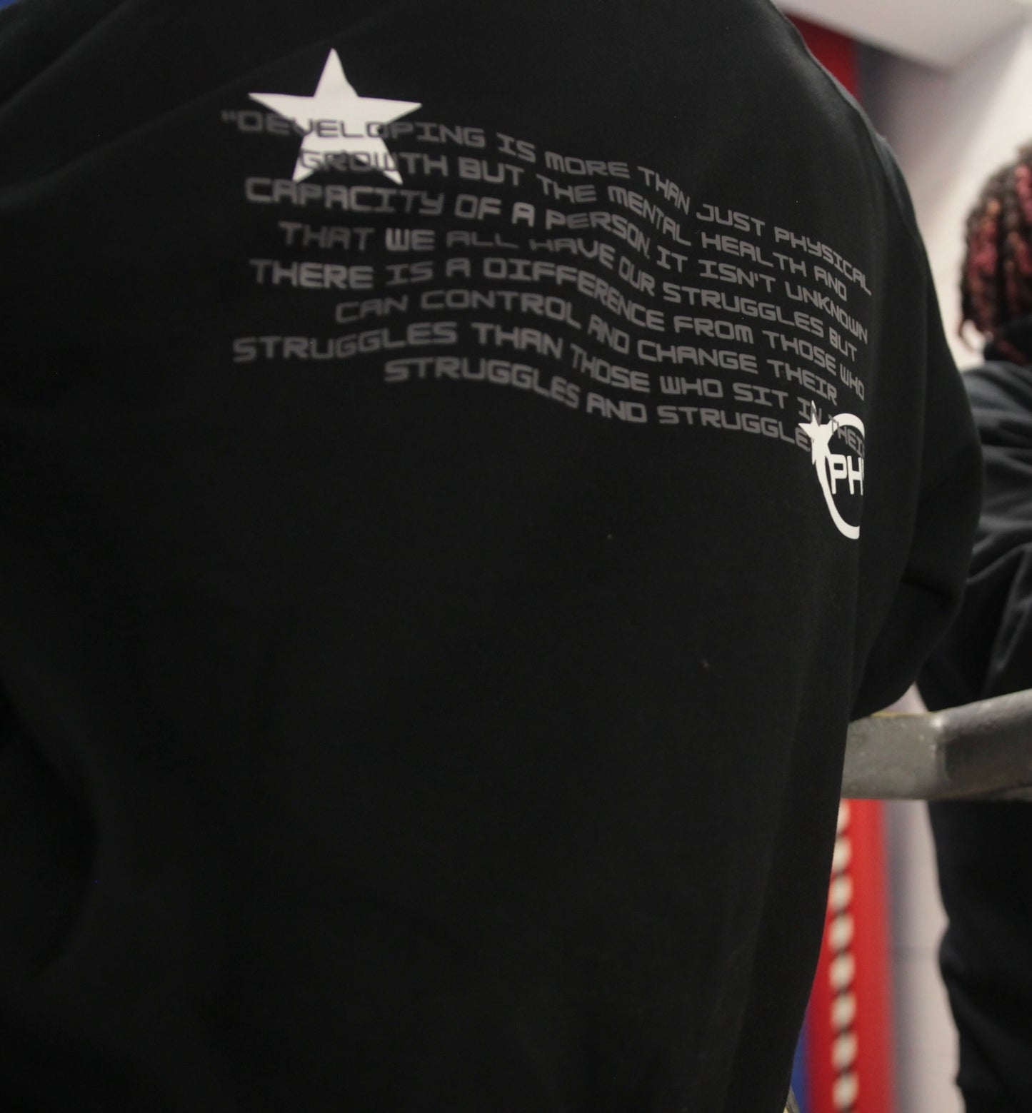 Black “Unknown” Crewneck