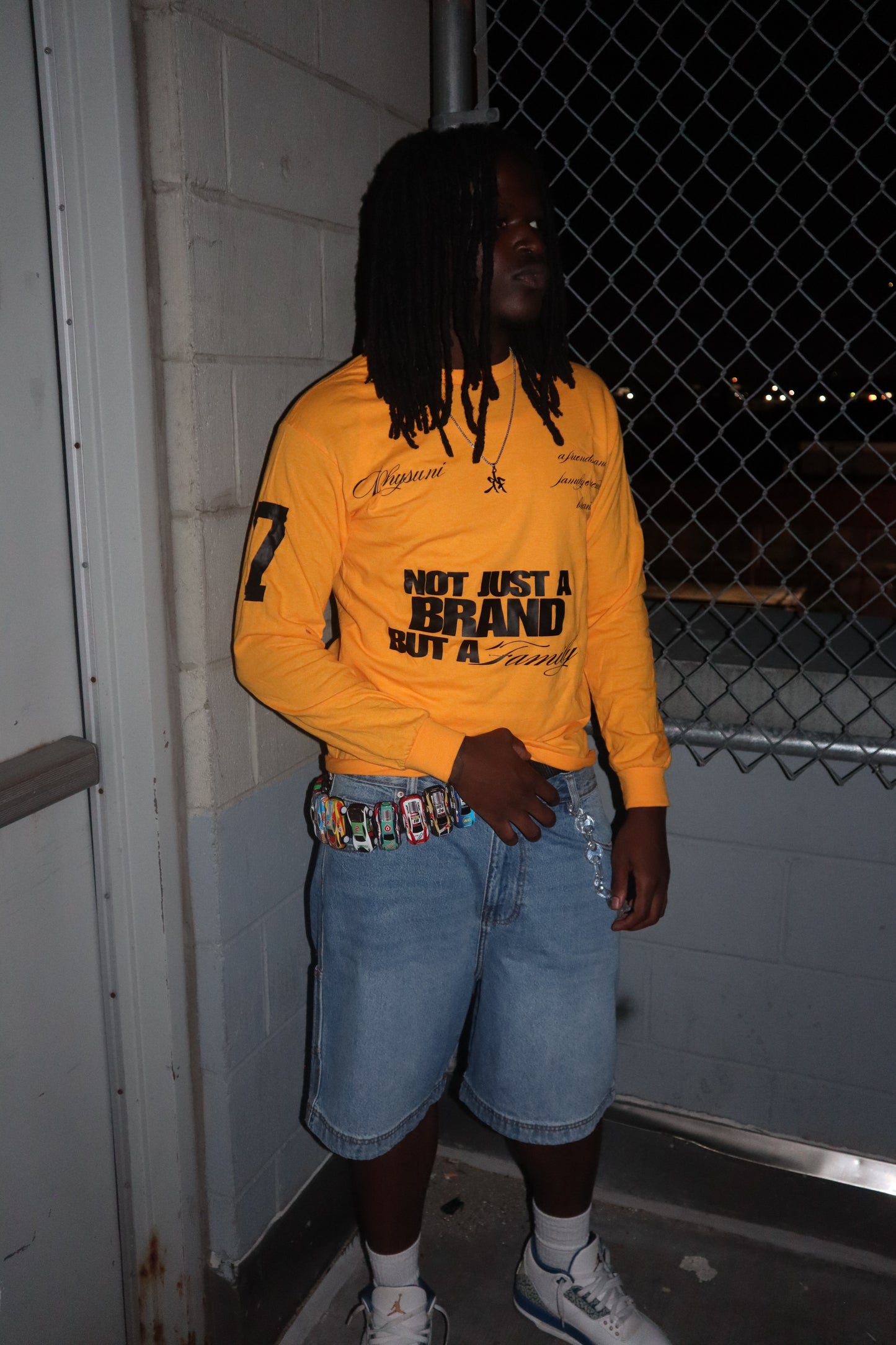 Yellow "A Family" Long Sleeve