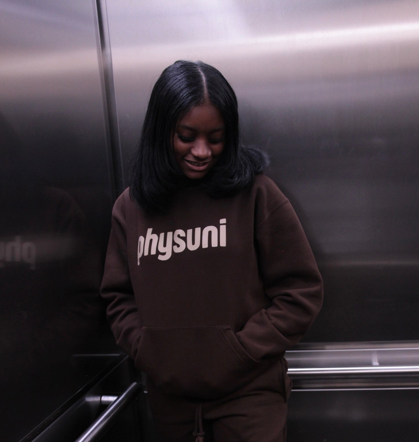 Brown Physuni “Basics” Hoodie