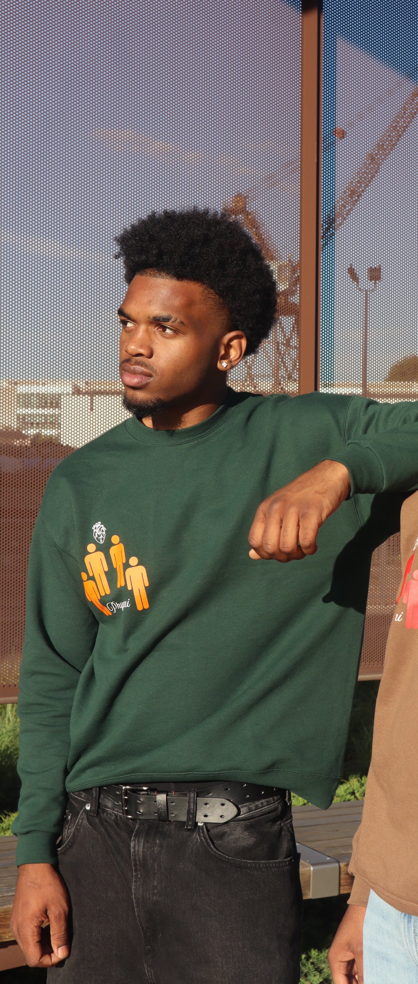 Forest Green “4-1-1” Crewneck