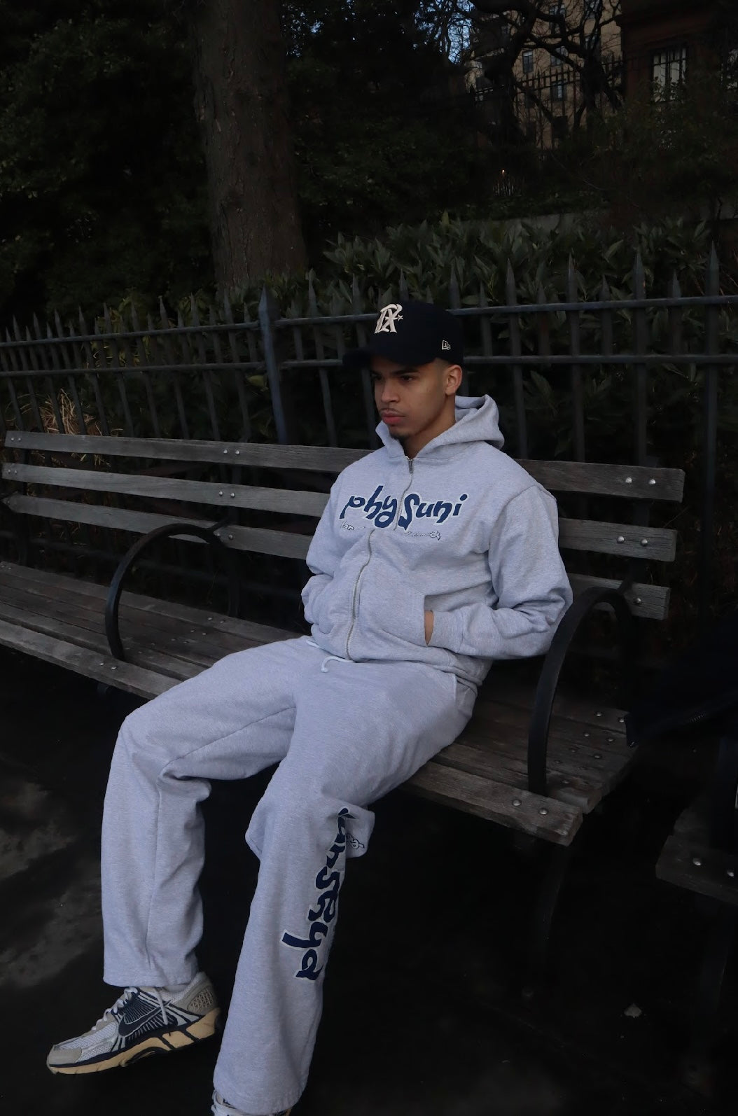 Heavyweight "Friends & Family" Zip Up Sweatsuit